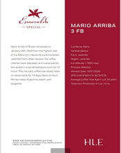 Load image into Gallery viewer, PANAMA HACIENDA LA ESMERALDA SPECIAL GEISHA MARIO ARRIBA 3FB LOW TEMPERATURE FERMENTATION
